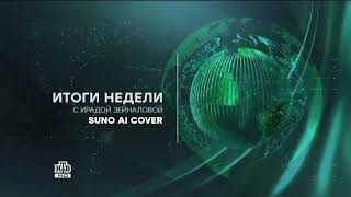 (Suno AI) Нейрокавер на заставку программы "Итоги недели" с Ирадой Зейналовой (НТВ, 2016-2024)