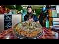 Tomasinos made man stuffed pizza challenge  florida pt1  beardmeatsfood