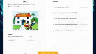 Starters 4 Practice Tests OXFORD for 2018   Listening Test 1 PART 2