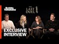 Matt Damon, Ben Affleck Praise the 'Fearlessness' of Jodie Comer in The Last Duel | Rotten Tomatoes