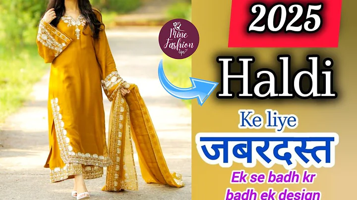 💕💕40+ Haldi Ceremony Special Yellow Suit Design l Boutique Style Yellow Suit Collection❤️