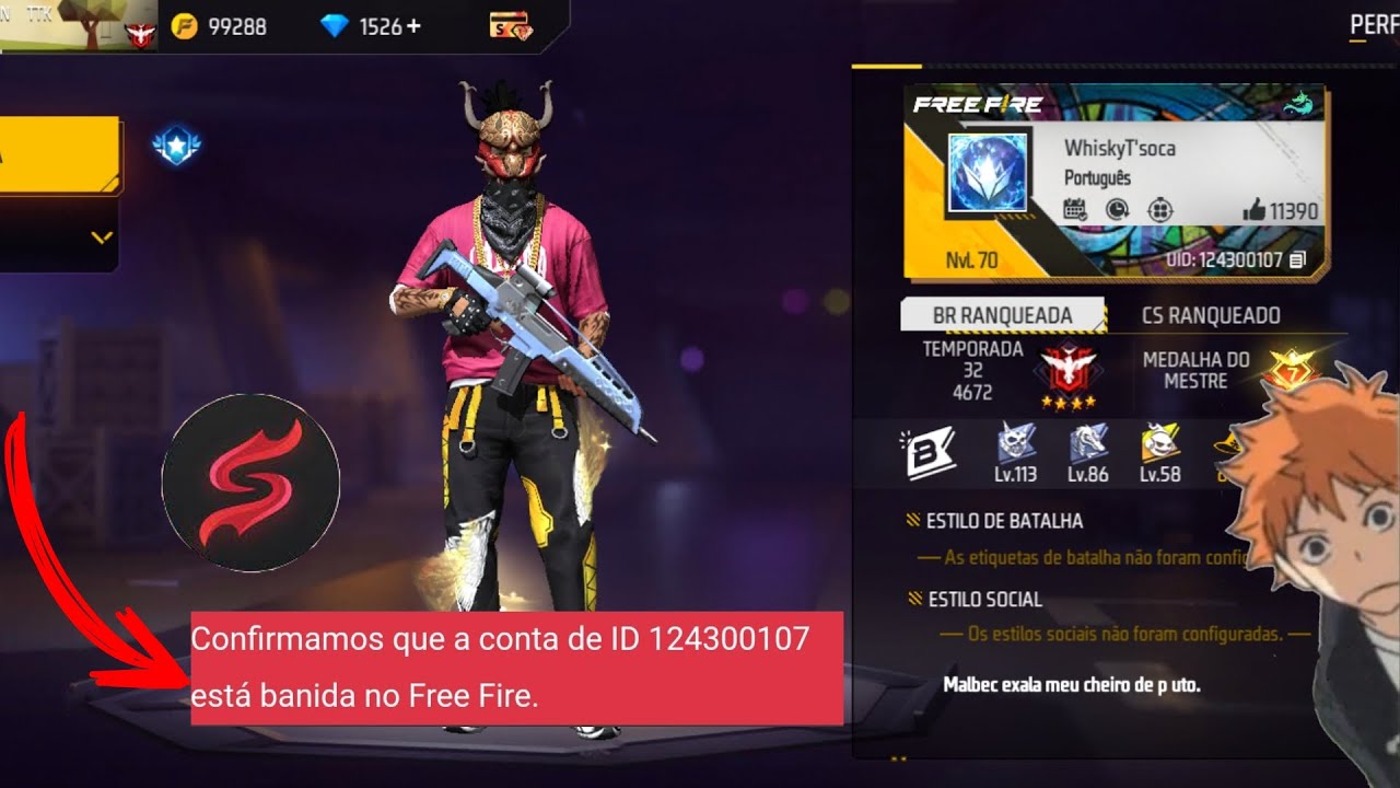 Conta banida no Free Fire: ferramenta identifica se o ID está