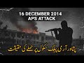 سانحہ آرمی پبلک اسکول پشاور 16 دسمبر 2014 کا حملہ کس نے کیا اور کیوں کیا منصوبہ بندی سے انجام تک