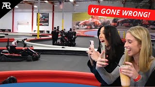 He ALMOST Got Run Over // K1 Speed Go Kart Crash screenshot 3