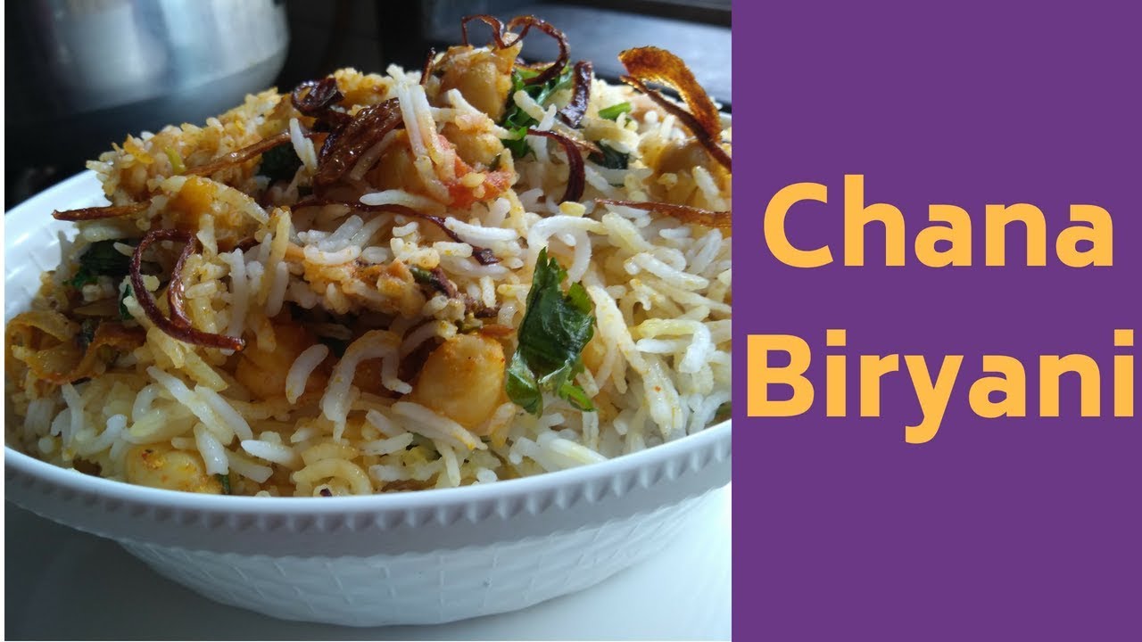 Chana Biryani | Chana Biryani Recipe | Indian Mom