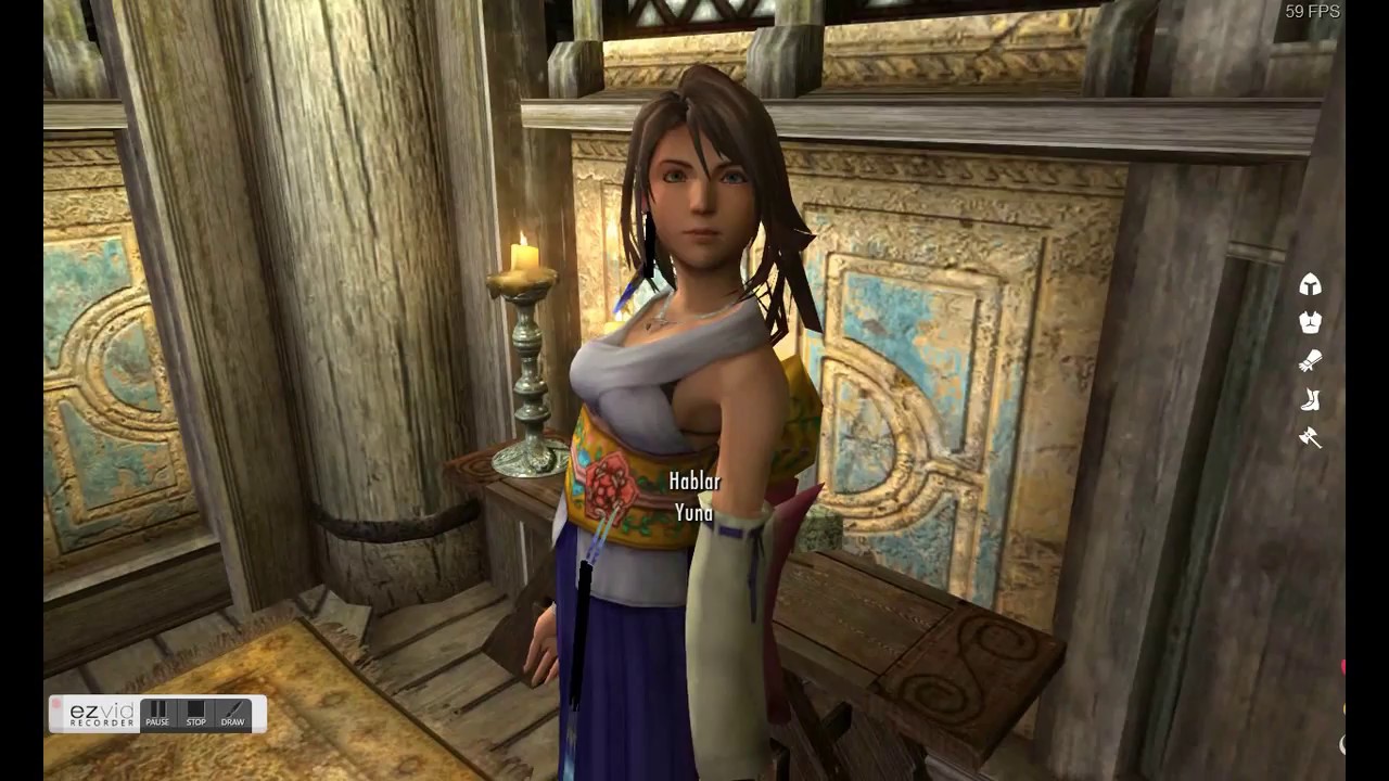 Final Fantasy Npc Mod For Skyrim Youtube