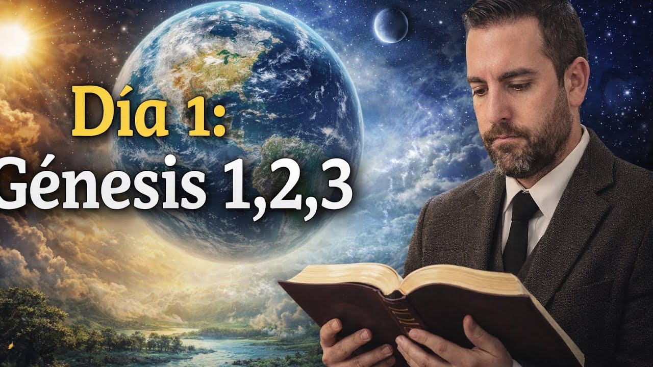 DÍA 1 - Génesis 1,2,3 / La Biblia en 1 Año / Juan Manuel Vaz