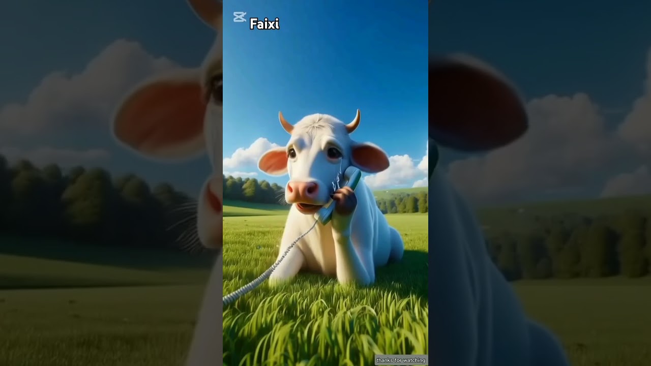 Ai cow video 