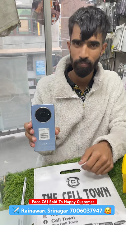 Poco C61 Sold To Happy Customer Book Urs At The Cell Town 7006037947 #shorts #viralvideo
