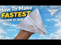 Paper Plane Speed Test: This One Wins Every Time