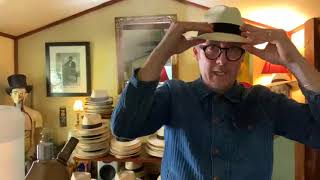 How to steam & reshape a Panama hat