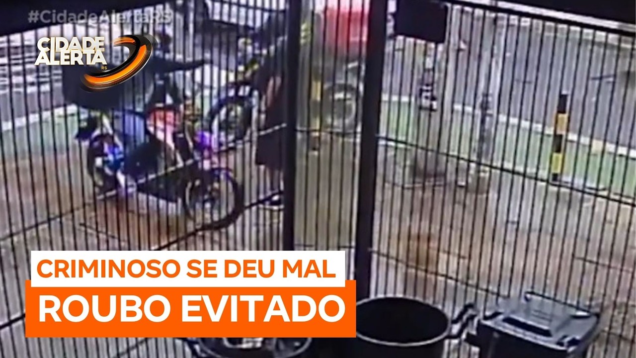 Motoboys impedem roubo no bairro Rio Branco, em Porto Alegre (RS)