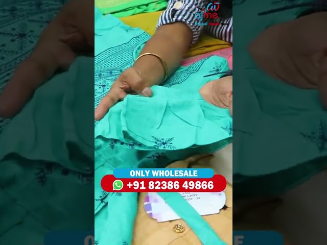 KURTI AND KURTI BOTTOM Manufacturer || Chennai Kurti Wholesale Market #tamil #shorts #ajmerafashion