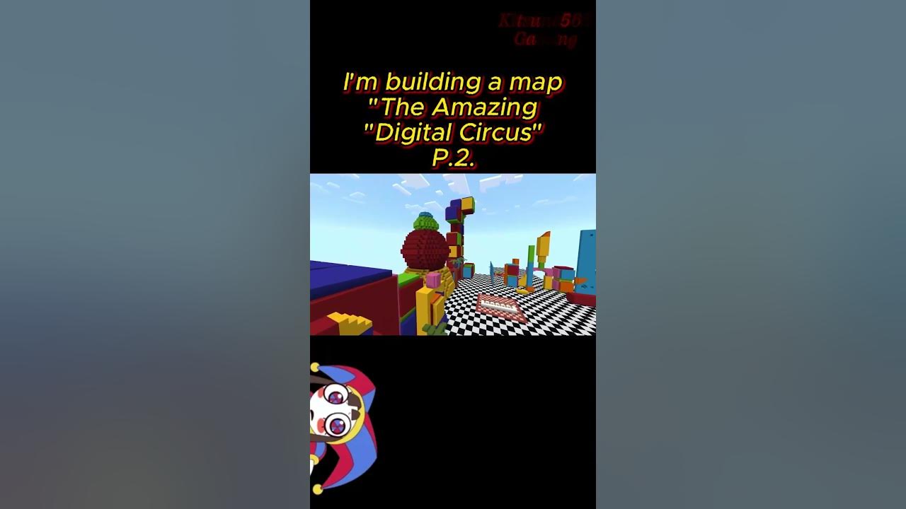 P.2 | Building a map The Amazing Digital Circus | MCBE | #minecraft # ...