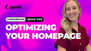 Conversion Quick Tips - Optimizing Your Homepage