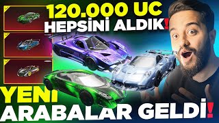 PAGANİ ARABALAR GELDİ! 120.000 UC BATTIK! ŞAHESER DEN DAHA GÜZELİNİ ALDIK! PUBG Mobile