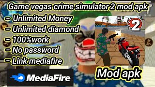 Game open world mirip gta.Vegas crime simulator 2 mod apk:No Password screenshot 5