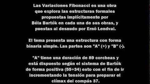 Tema Variaciones Fibonacci