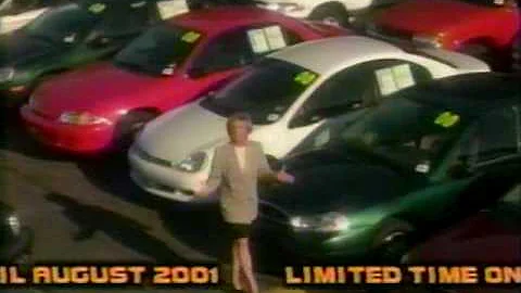 2001 - Jackie Lyons Has Some Great Deals on Cars