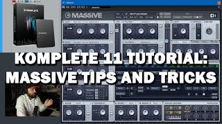 Komplete 11 Tutorial - How to Use Massive: Beginners Tips and