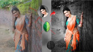 Snapseed dark Orenge photo editing🔥📷 || snapseed photo editing tutorial👨‍🏫📓#snapseed #lightroom