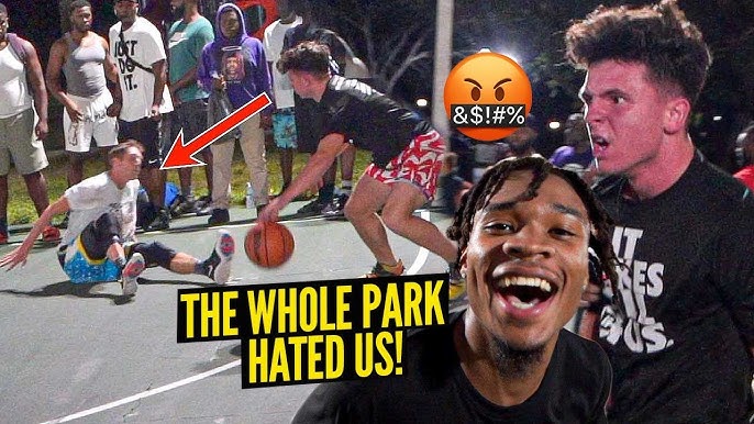 Trash Talker Wanted to Fight! Crswht & Ballislife East Coast Squad in  Jacksonville — Eightify