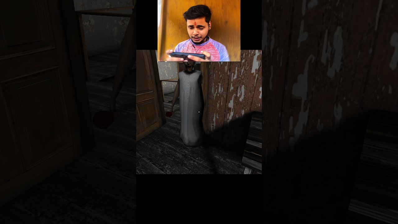 Can I escape from my granny 😱☠️