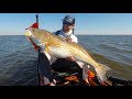 Kayak Fishing: BIG Bull Redfish on a Tough Day | Field Trips | Field Trips with Robert Field