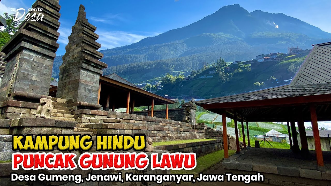 KAMPUNG HINDU GUNUNG LAWU !! SUASANA DESA CETHO, CANDI CETHO - Cerita Desa Tawangmangu, Karanganyar
