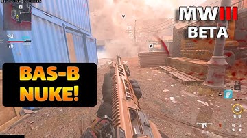 MW3 Beta: BAS-B NUKE! (MGB) PS5 Gameplay (reverse boosted)