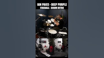 FIREBALL - DRUM INTRO - HOW TO PLAY - IAN PAICE - DEEP PURPLE