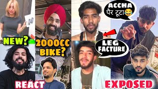 Aamir Majid hit and run 😂majak?, Uk07 Rider challenge, jatt Prabhjot, pro Rider 1000 | MotoNBoy