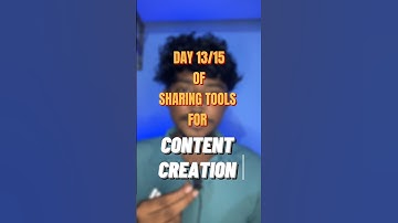 Day 13 Of Sharing Content Creation tools🔥 #shorts #tags #contentcreation #tech #tamil