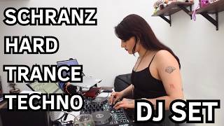 BASEMENT DJ SET 003 | hard/schranz/trance techno mix | IIRINA