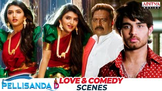Pellisanda D Movie Love & Comedy Scenes | Roshan | Sreeleela | Prakash Raj | Aditya Movies