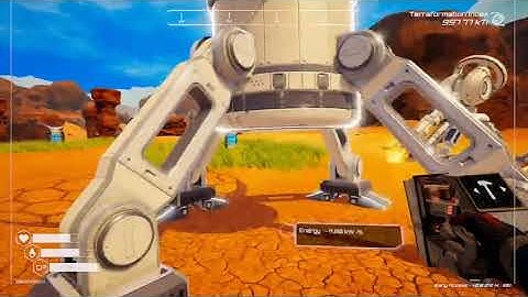 Jet pack and rain!  Planet Crafter.  Part 6