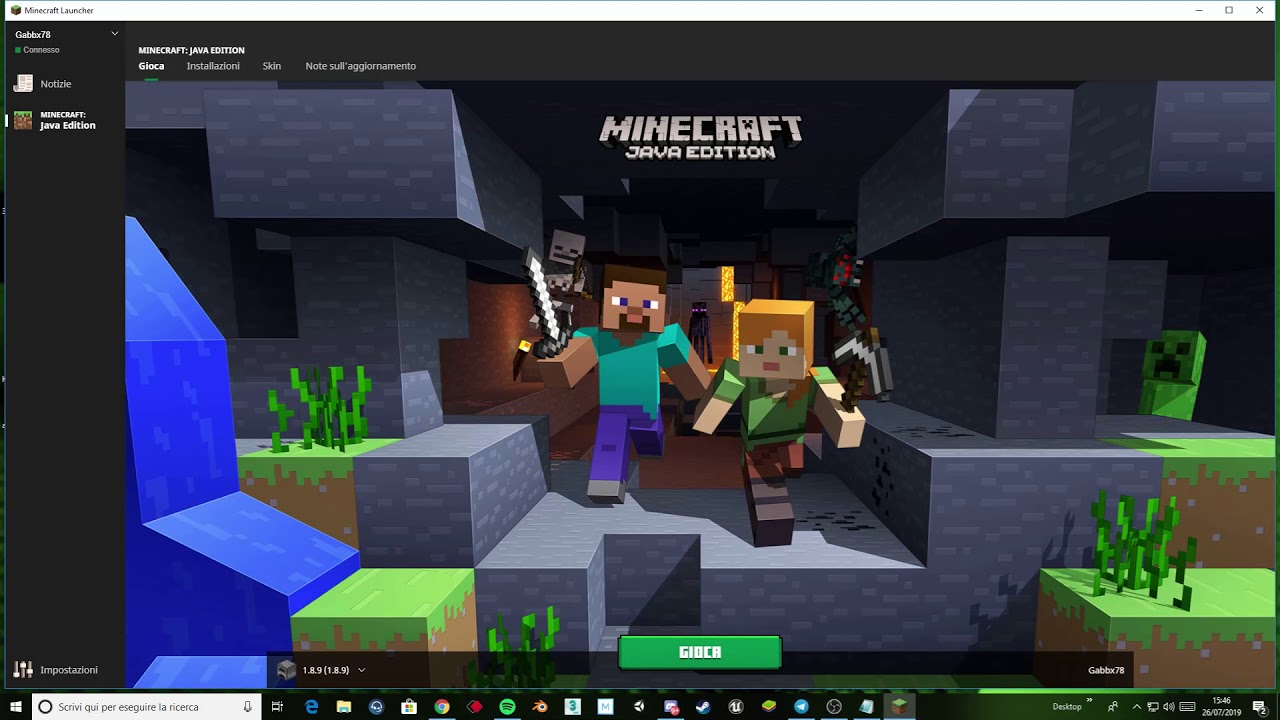 come scaricare minecraft versione completa