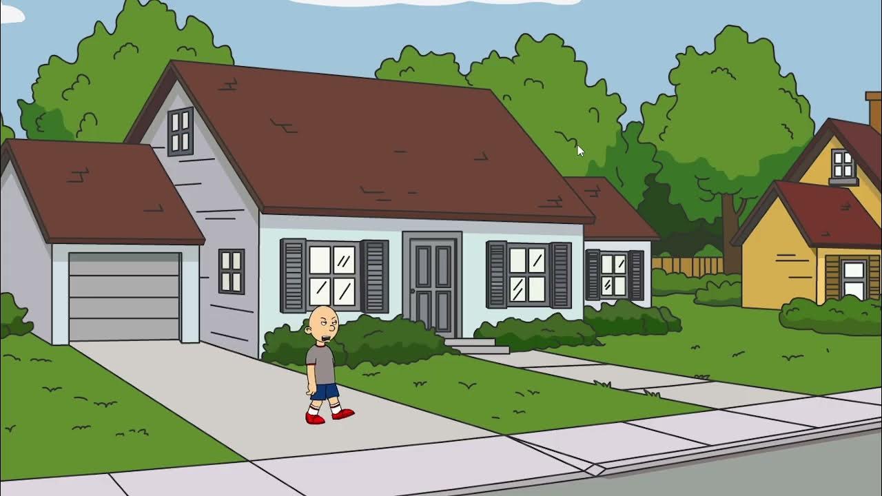 Classic caillou tries to order doordash failed youtube
