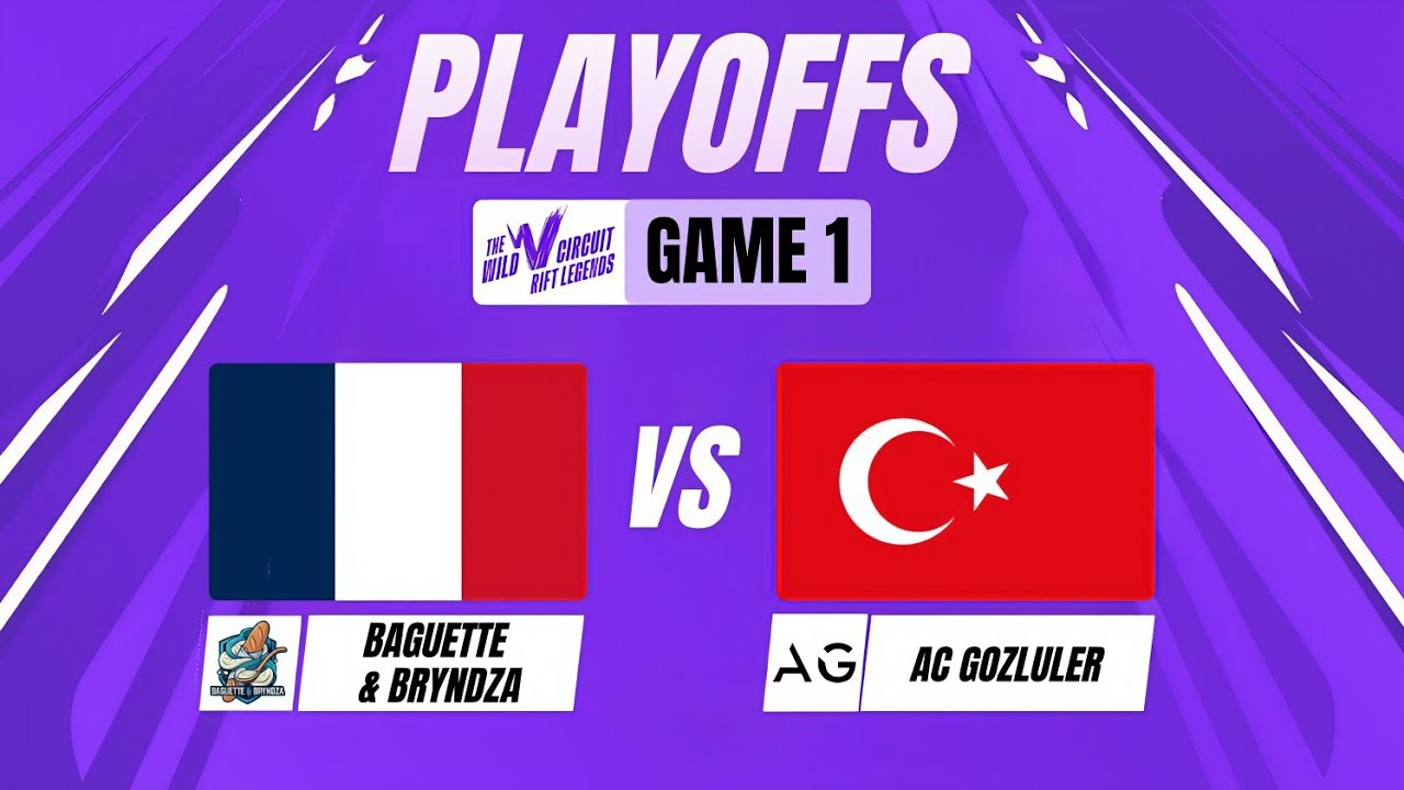 Франция против Турции — игра 1 (Bo3) | Плей-офф | Wild Circuit 2025 Осень: Rift Legends — Битва