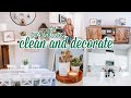 2022 WINTER CLEAN AND DECORATE || Clean and decorate with me || Decorate with me 2022