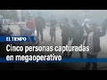 Cinco personas capturadas en megaoperativo en San Cristóbal | El Tiempo