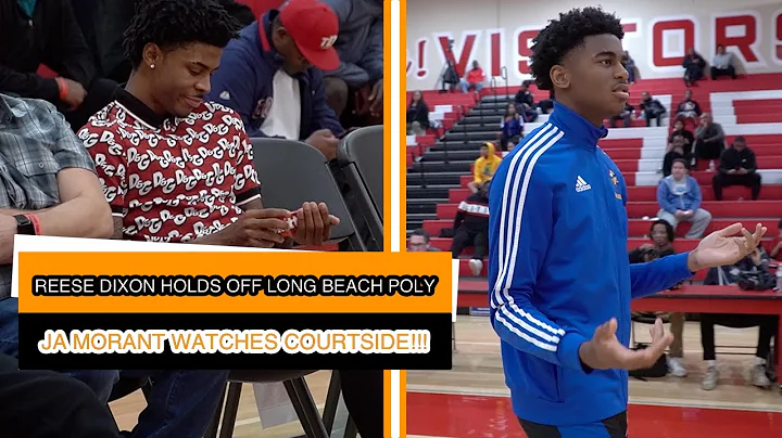 Ja Morant SHOWS UP as Reese Dixon St. Bernard HOLD...