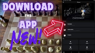 The all-new Chessnut app (Early version) - Lichess Rapid game with the Air+ Main line Caro-Kann screenshot 3