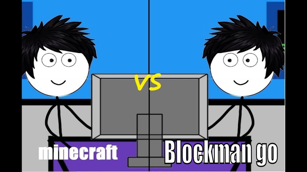 Minecraft Gamers VS Blockman Go Gamers - YouTube
