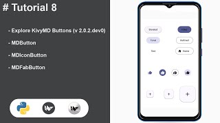 Kivy/kivyMD Tutorial #8  Create Mobile Apps With Python
