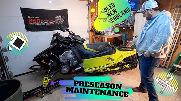 Preseason Maintenance | Polaris Switchback Assault | Patriot 850 | Snowmobile VLOG