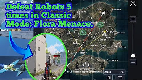 Defeat Robots 5 times in Classic Mode Flora Menace | Defeat Robots 5 times in Classic Mode
