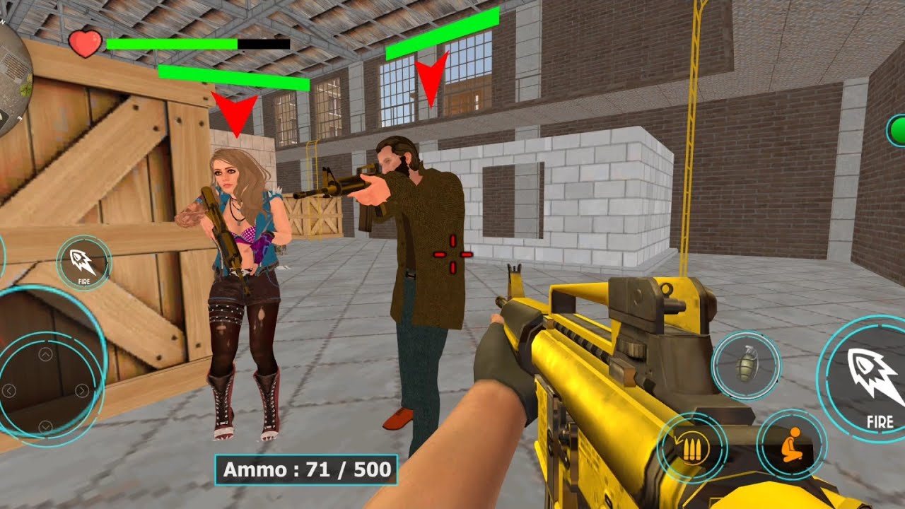 PVP Fps Shooting Arena - Battlezone Gun Strike Shooter Multiplayer Games 3D Android Gameplay HD