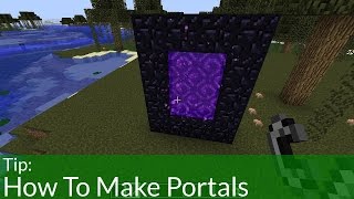 How To Make Portals in Minecraft