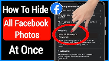 How To Hide All Facebook Photos At Once (2025) | Hide Facebook Photos